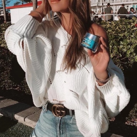 #33 Cozy Oversized Batwing Sleeve Sweater Top - Picture 4 of 13